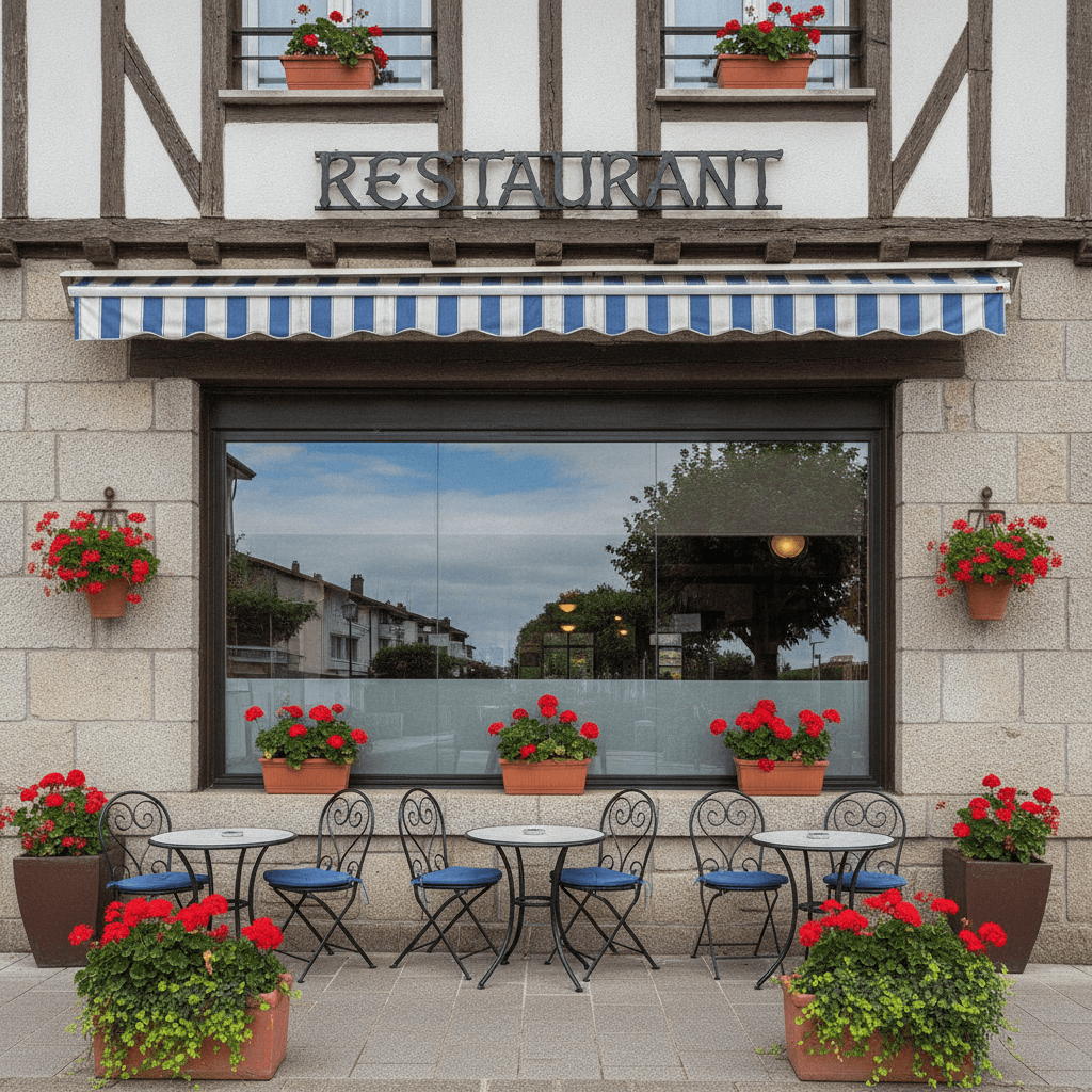 Restaurant 50m² à Biarritz : extraction - cuisine équipée - Image 1