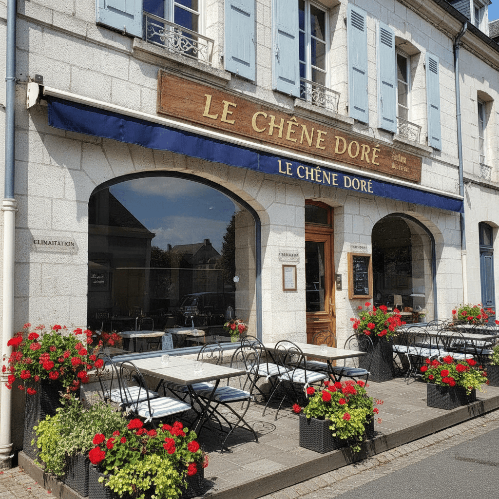 Restaurant 180m² à Sées : terrasse - climatisation - Image 1