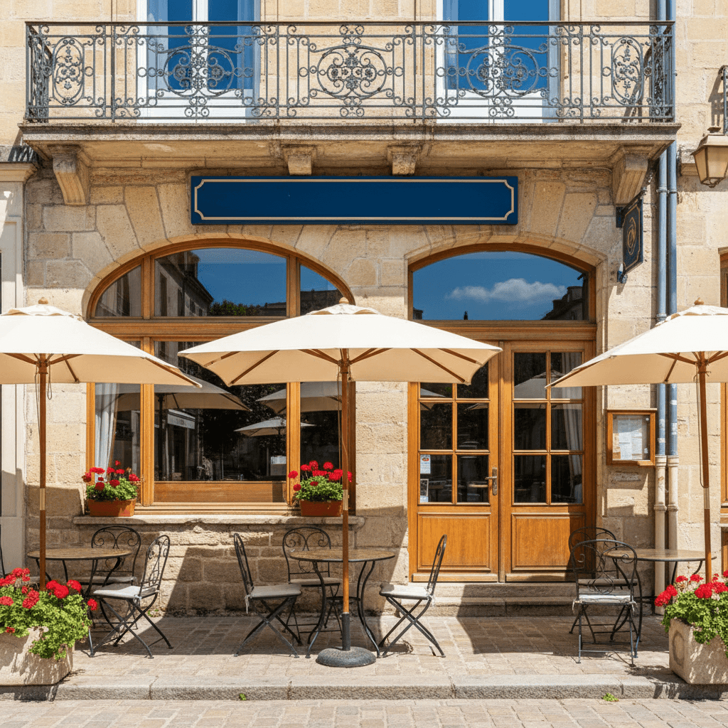 Restaurant à Angoulême : terrasse - licence IV - Image 1