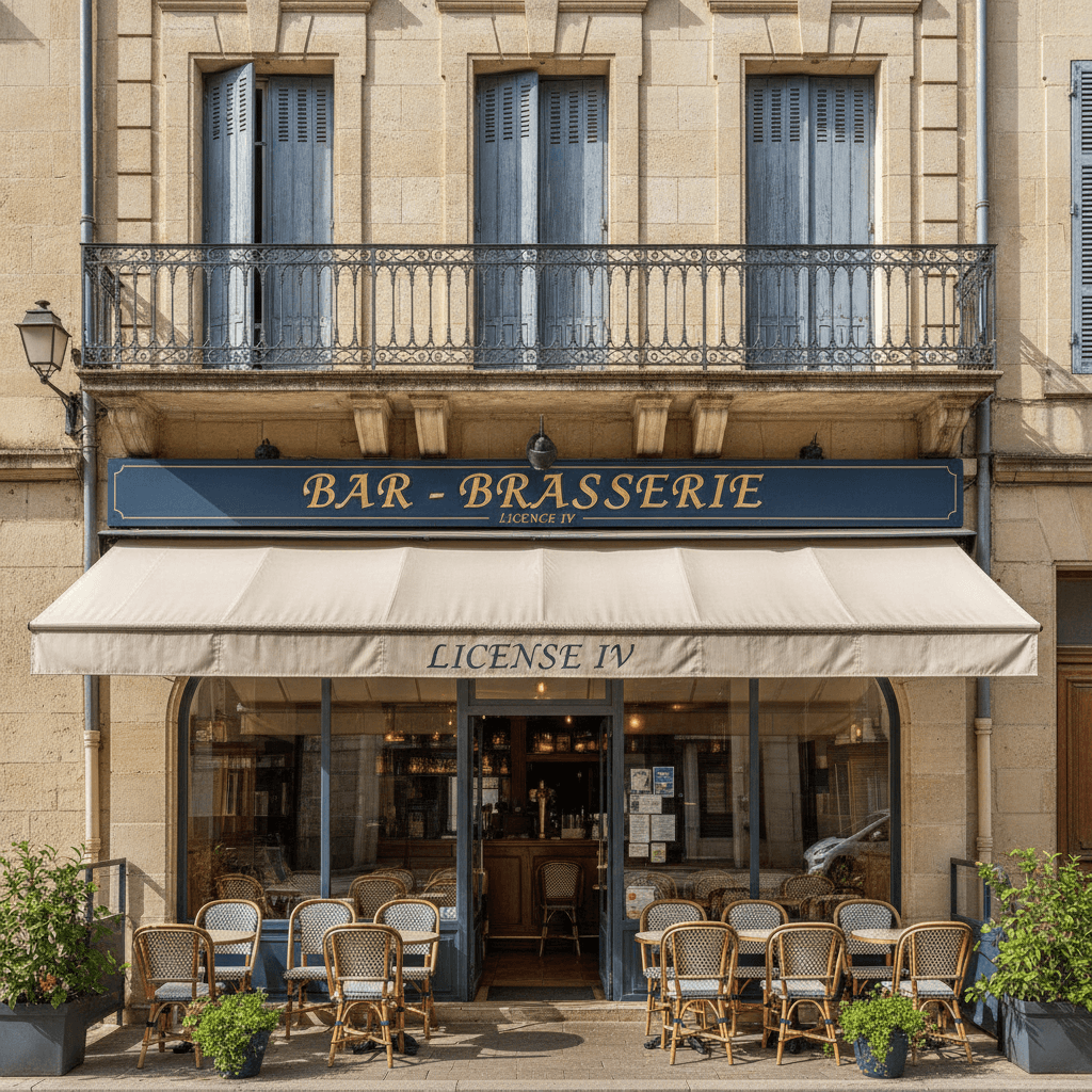 Bar-brasserie 18m² à Les Pennes-Mirabeau : licence IV