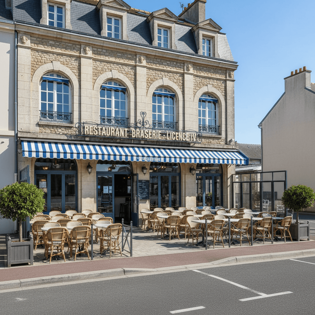 Restaurant à La Rochelle : terrasse - licence IV