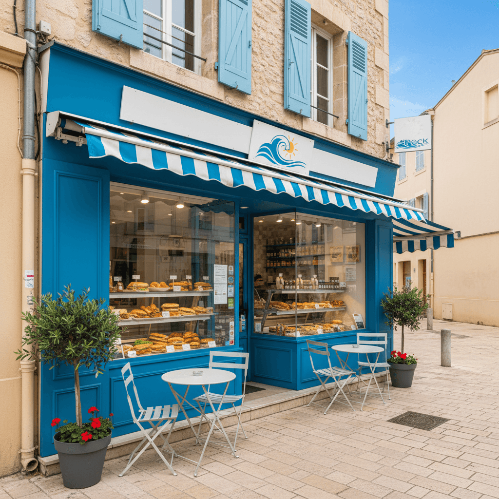 Snack 80m² à Toulon : extraction - cuisine équipée