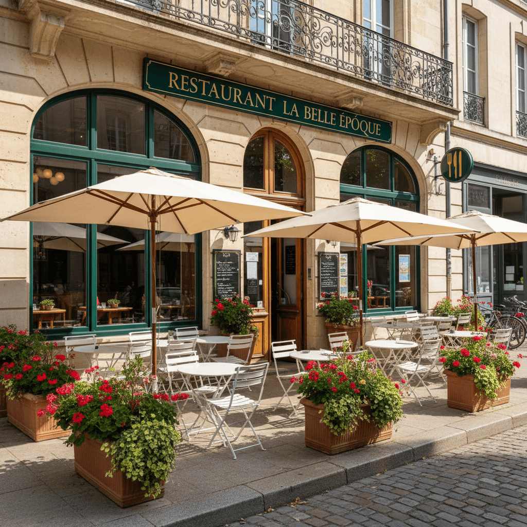 Restaurant à Bègles : terrasse - licence IV - Image 1