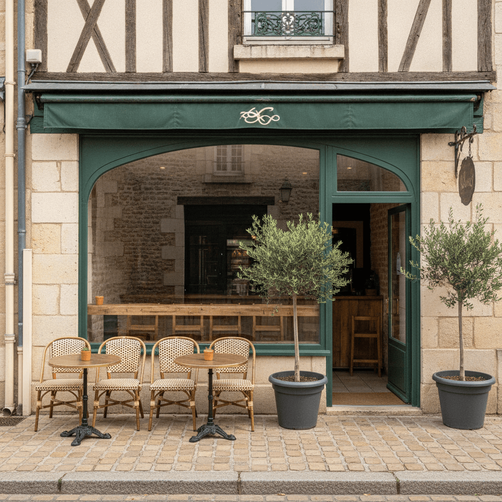 Snack 200m² à La Rochefoucauld-En-Angoumois : terrasse - Image 1
