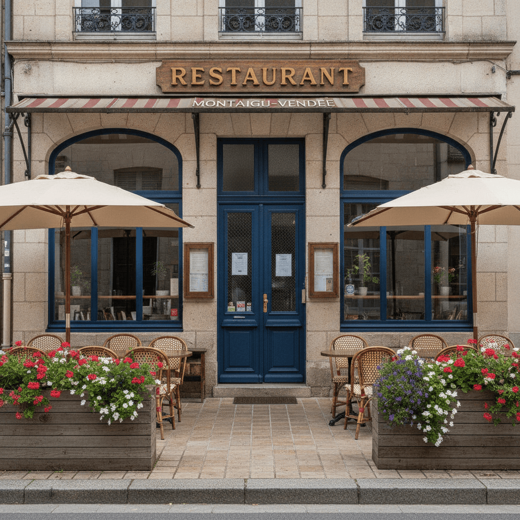 Restaurant 301m² à Montaigu-Vendée : terrasse - licence IV - Image 1