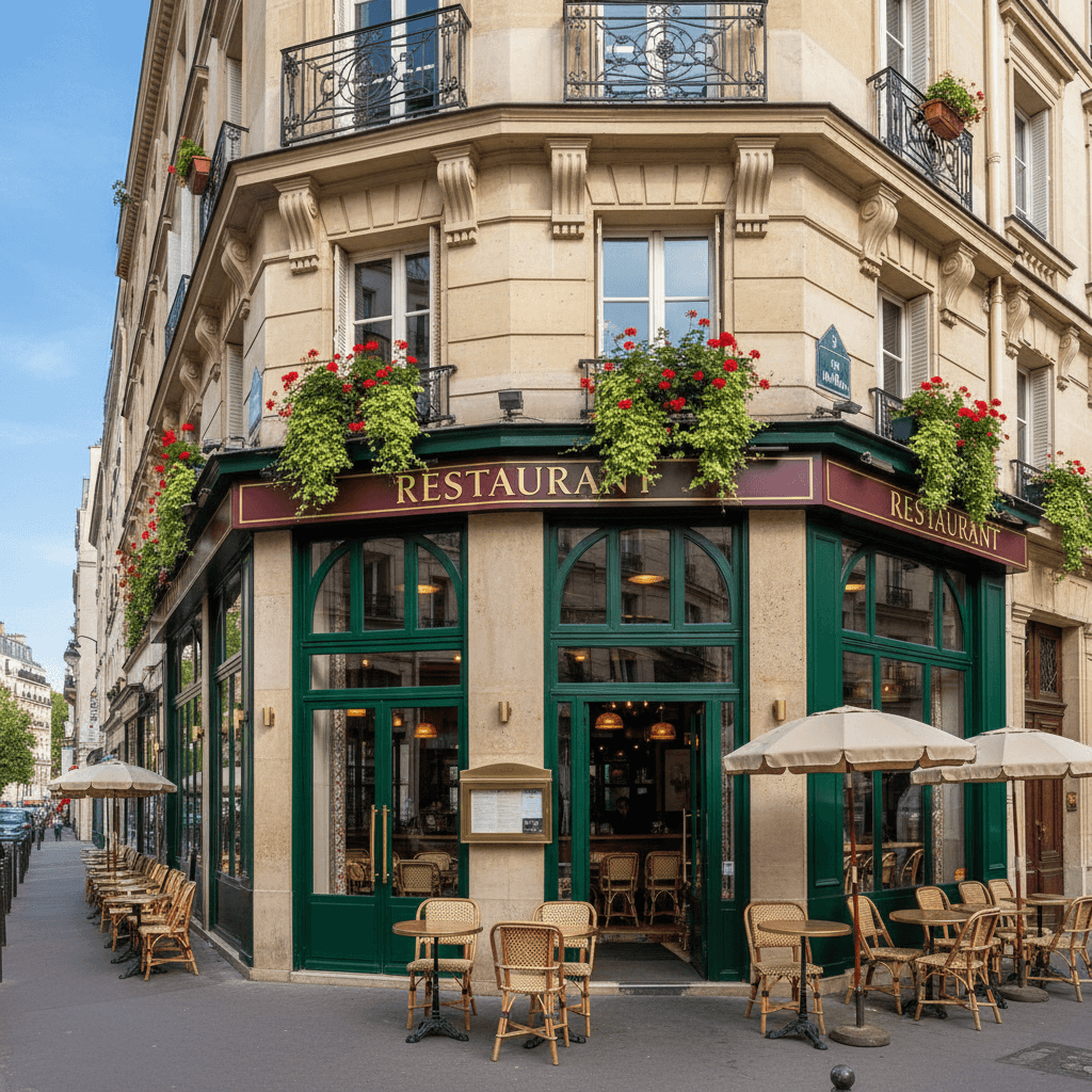 Restaurant 40 couverts à Paris : extraction - cave/réserve
