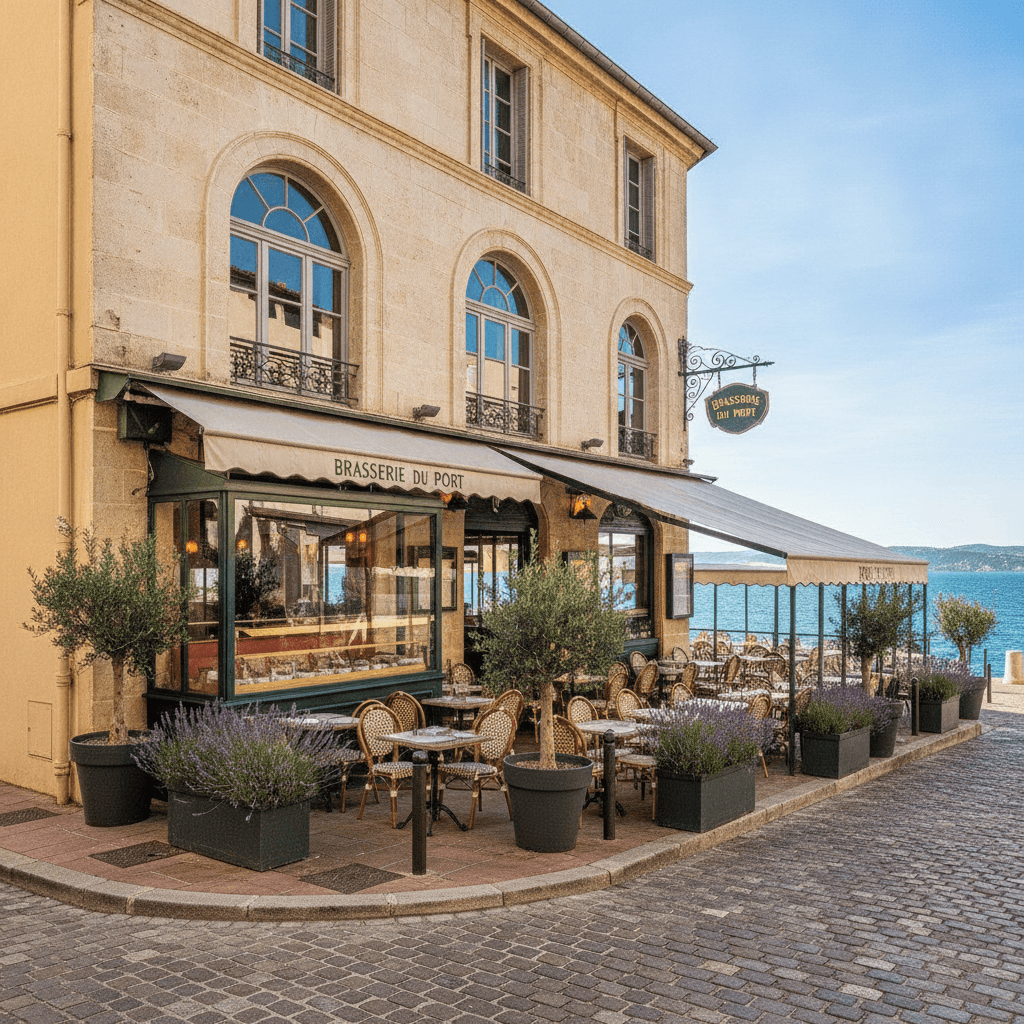Restaurant à Antibes : terrasse