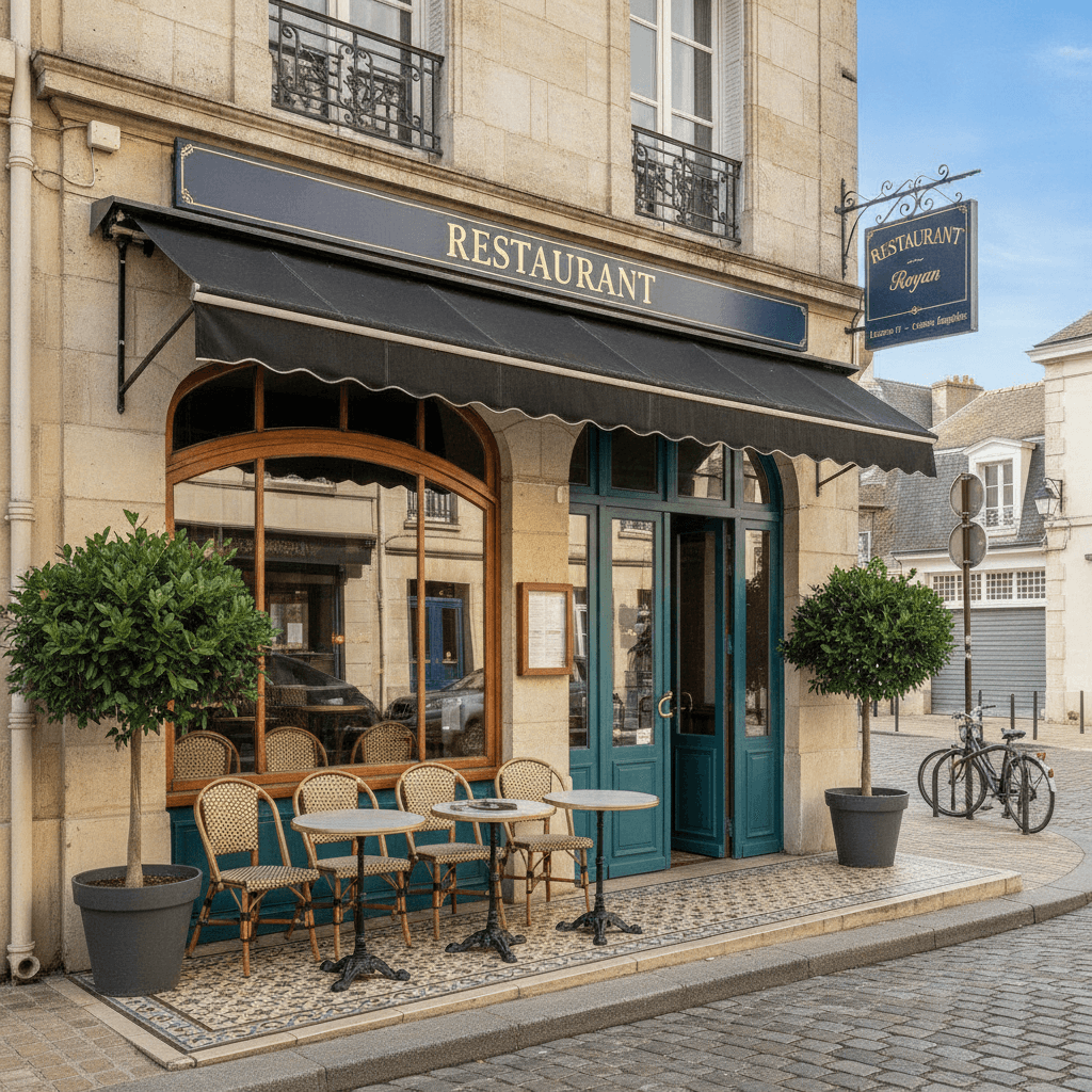 Restaurant 110m² à Royan : licence IV - cuisine équipée