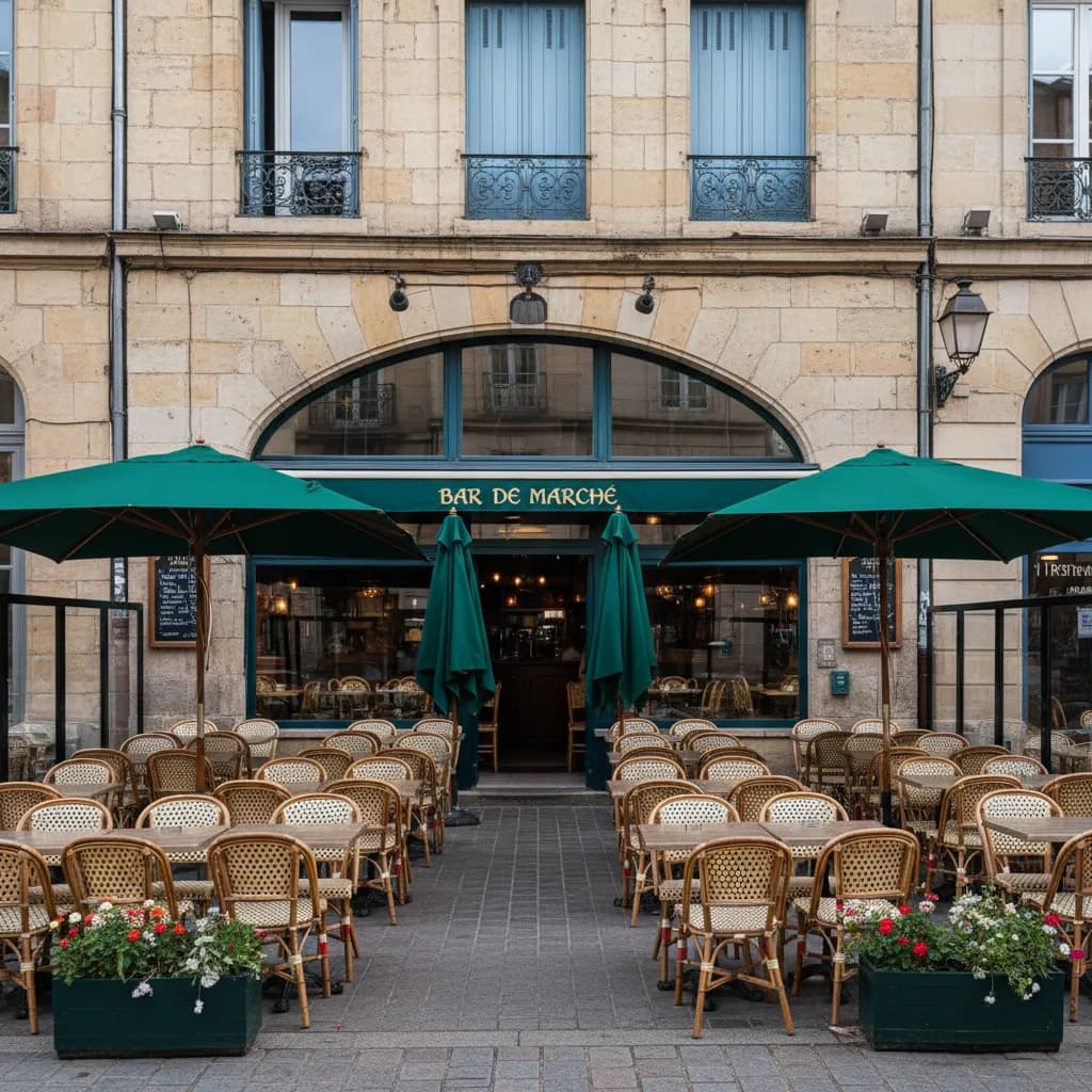 Bar-brasserie à Nantes : terrasse - licence IV - Image 1