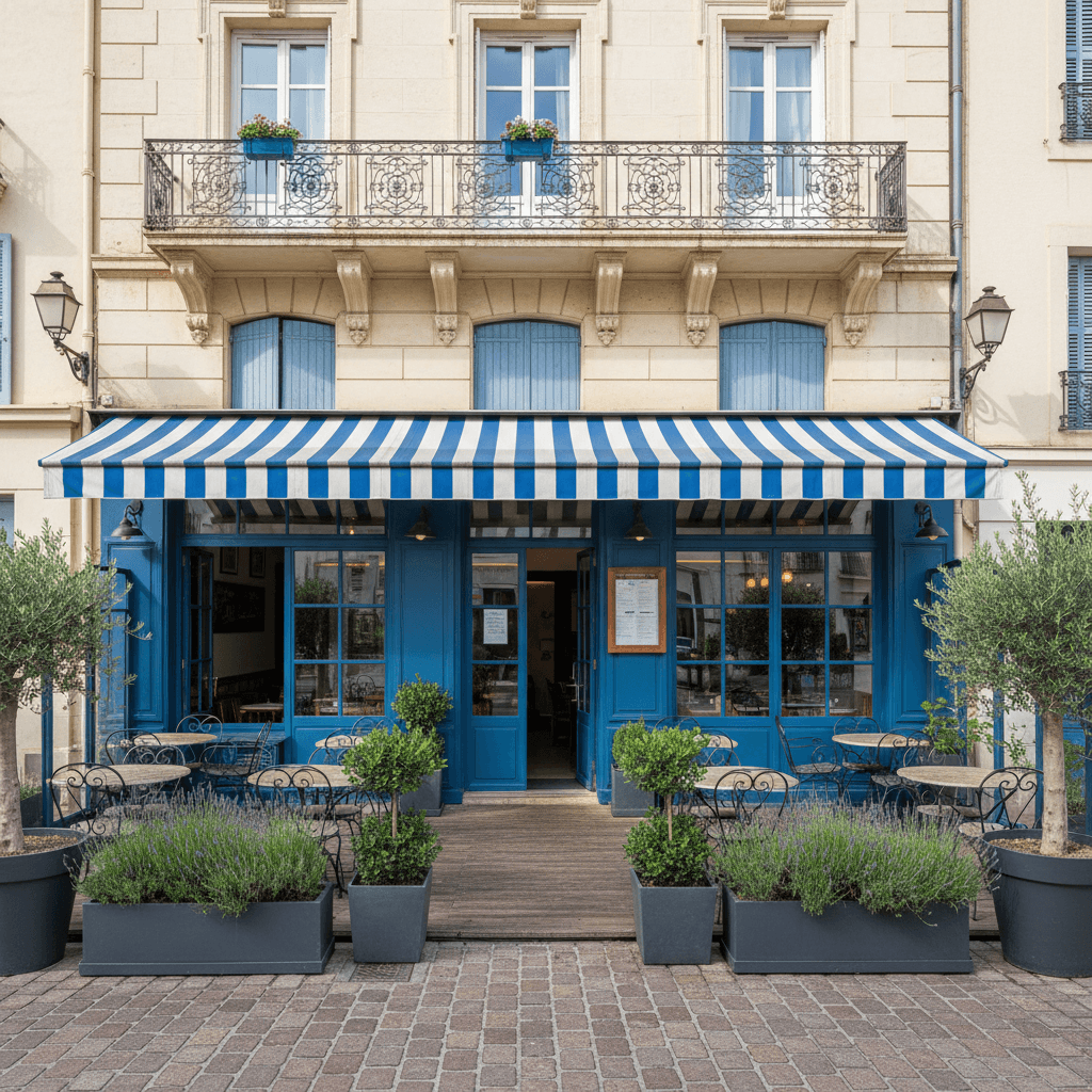 Restaurant 220m² à Agde : terrasse - extraction - Image 1