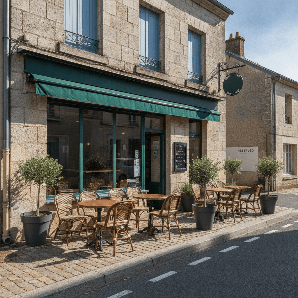 Restaurant 110m² à Carquefou : terrasse - licence IV