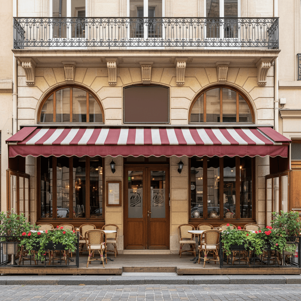 Restaurant 125m² à Lyon : terrasse - licence IV