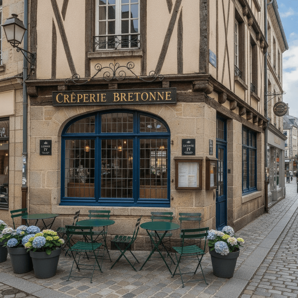 Restaurant à Vannes : terrasse - licence IV