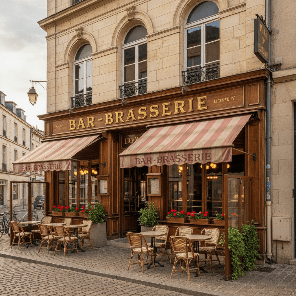 Bar-brasserie 150m² à Villeneuve-Sur-Lot : licence IV