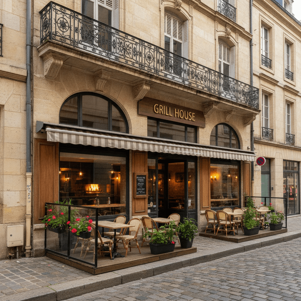 Restaurant 100m² à Angers : climatisation - cuisine équipée