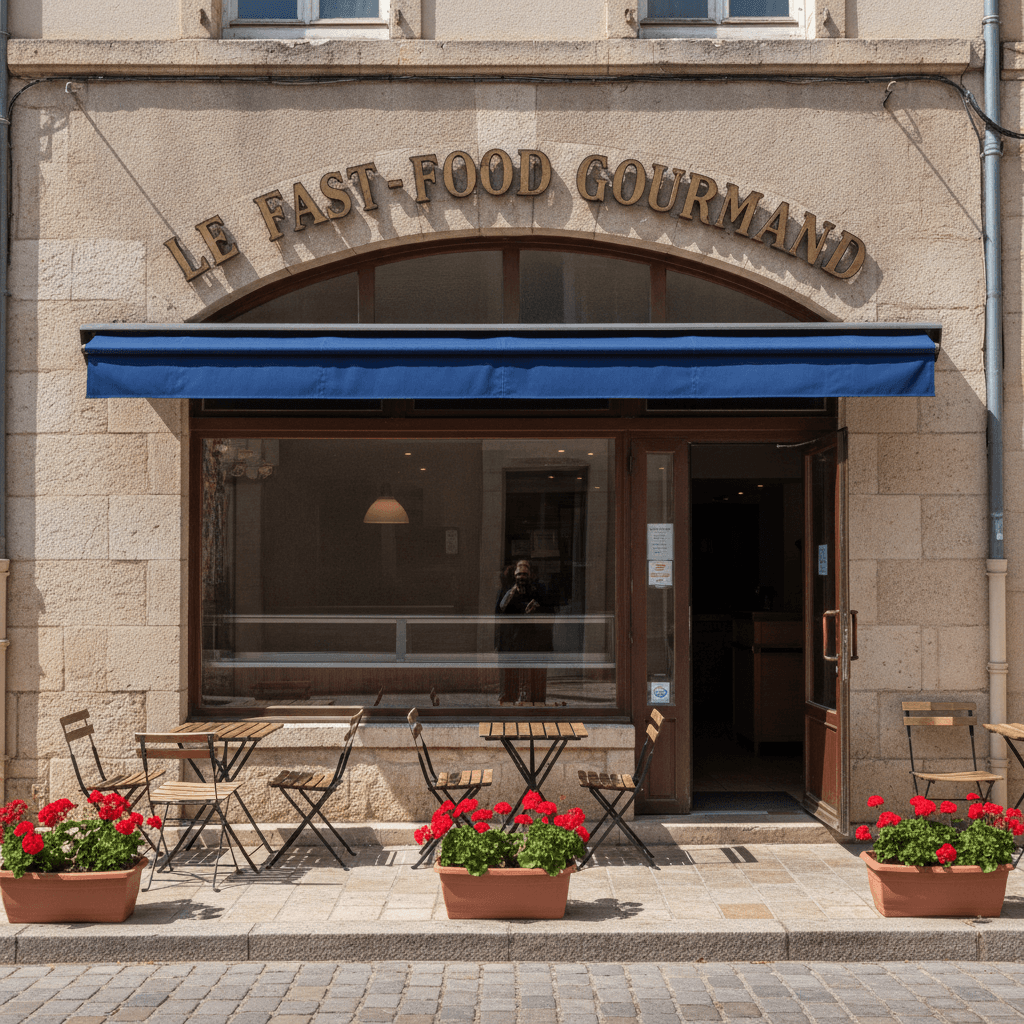 Fast-food 50m² à Gignac : terrasse - cuisine équipée - Image 1