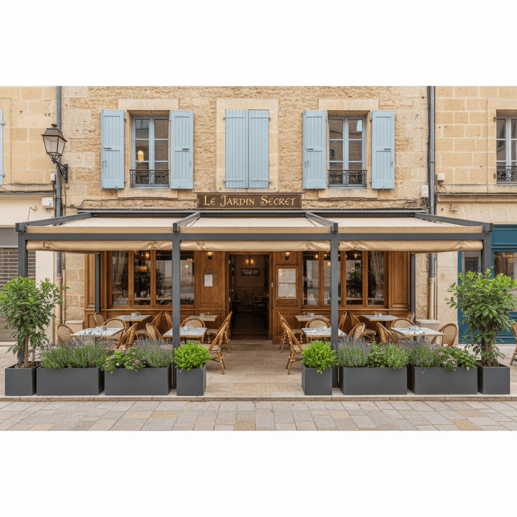 Restaurant 100m² à Valence : terrasse - licence IV