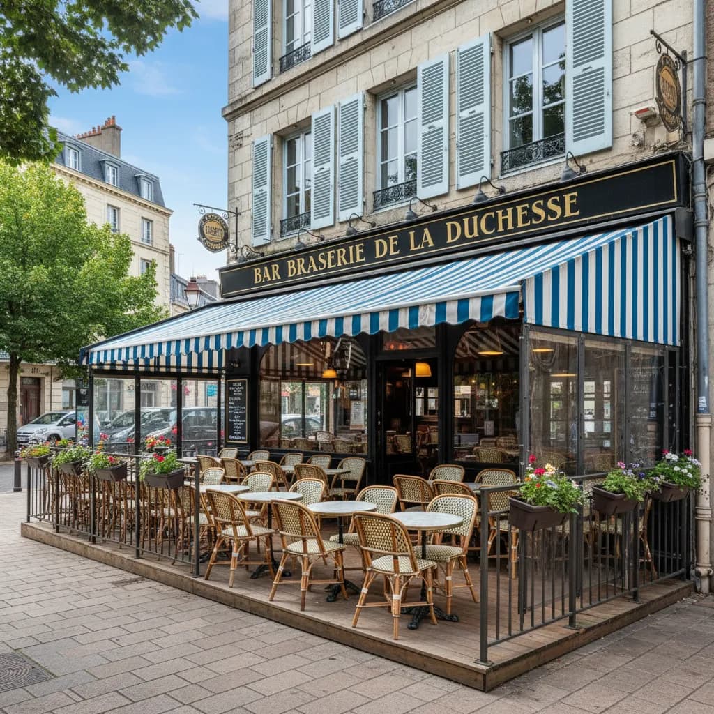 Bar-brasserie 80m² à Nantes : terrasse - licence IV - Image 1