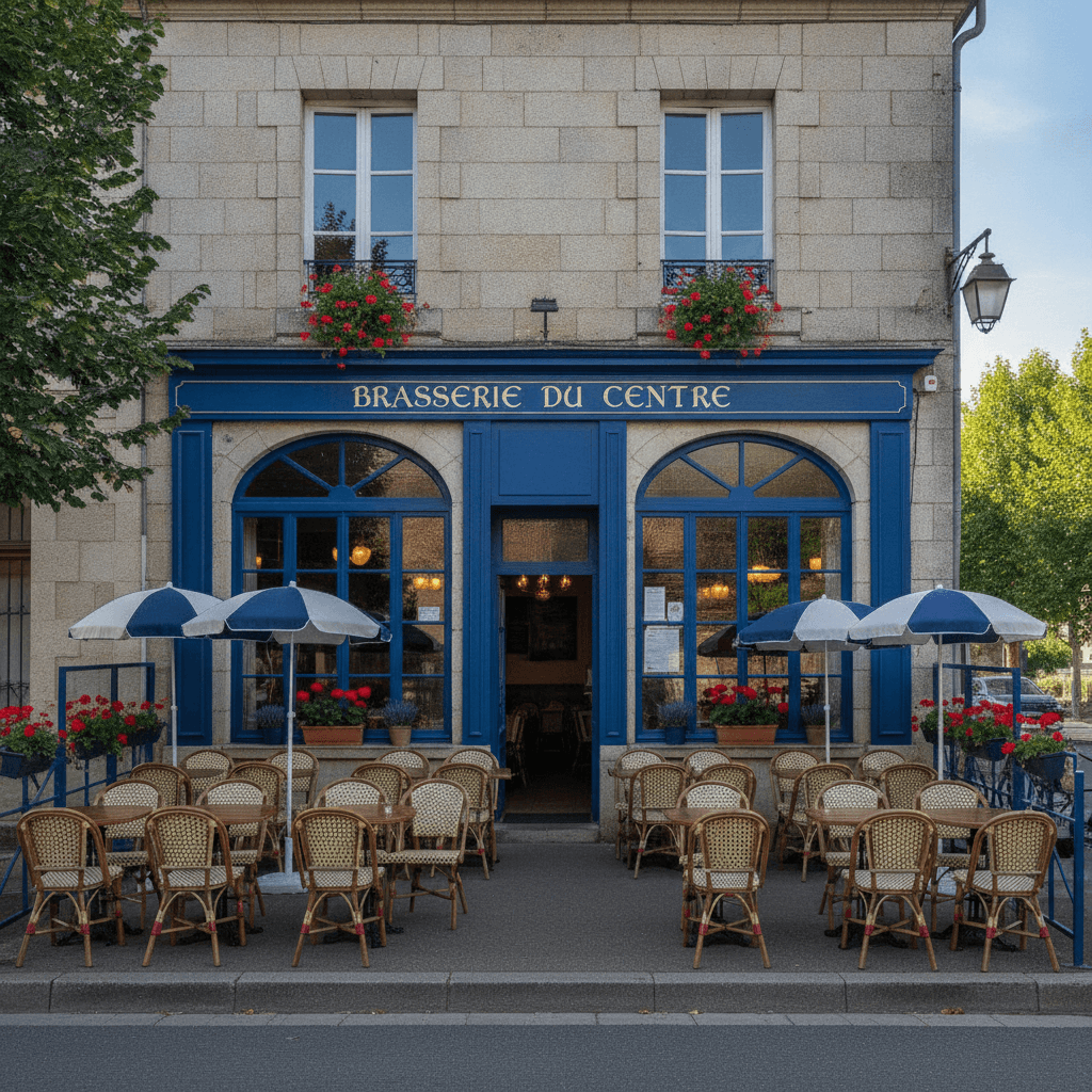 Restaurant 60m² à Saint-Éloy-Les-Mines : terrasse - licence IV - Image 1