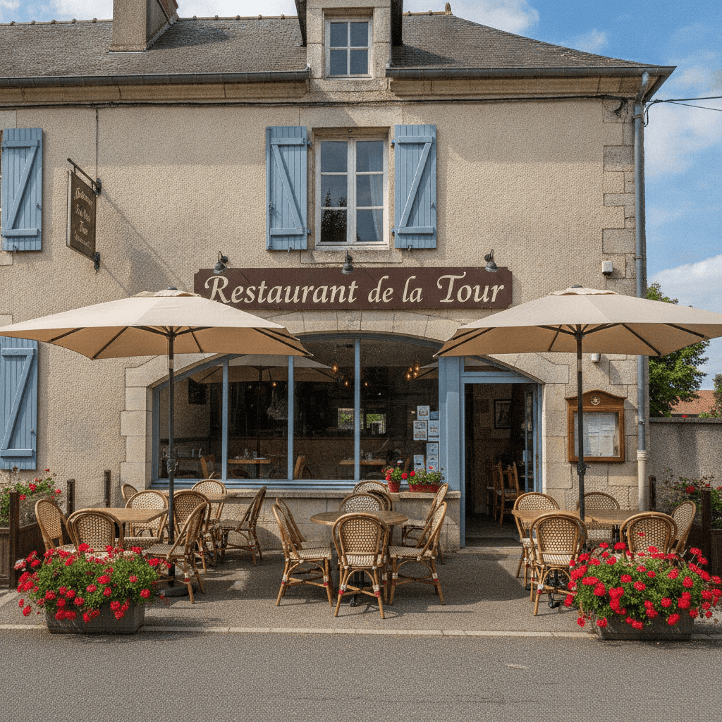 Restaurant 177m² à Coullons : terrasse - licence IV - Image 1