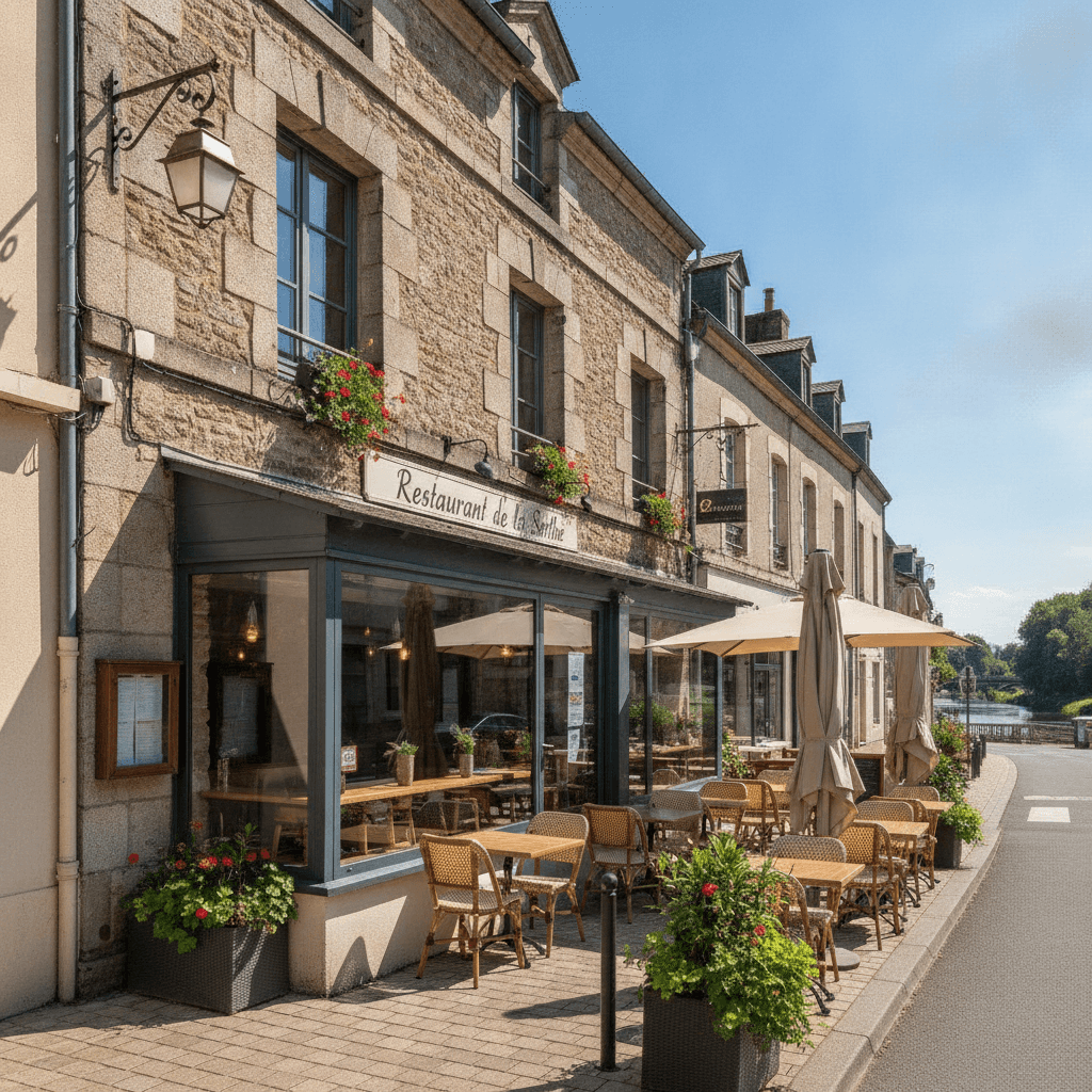 Restaurant 90m² à Sablé-Sur-Sarthe : climatisation