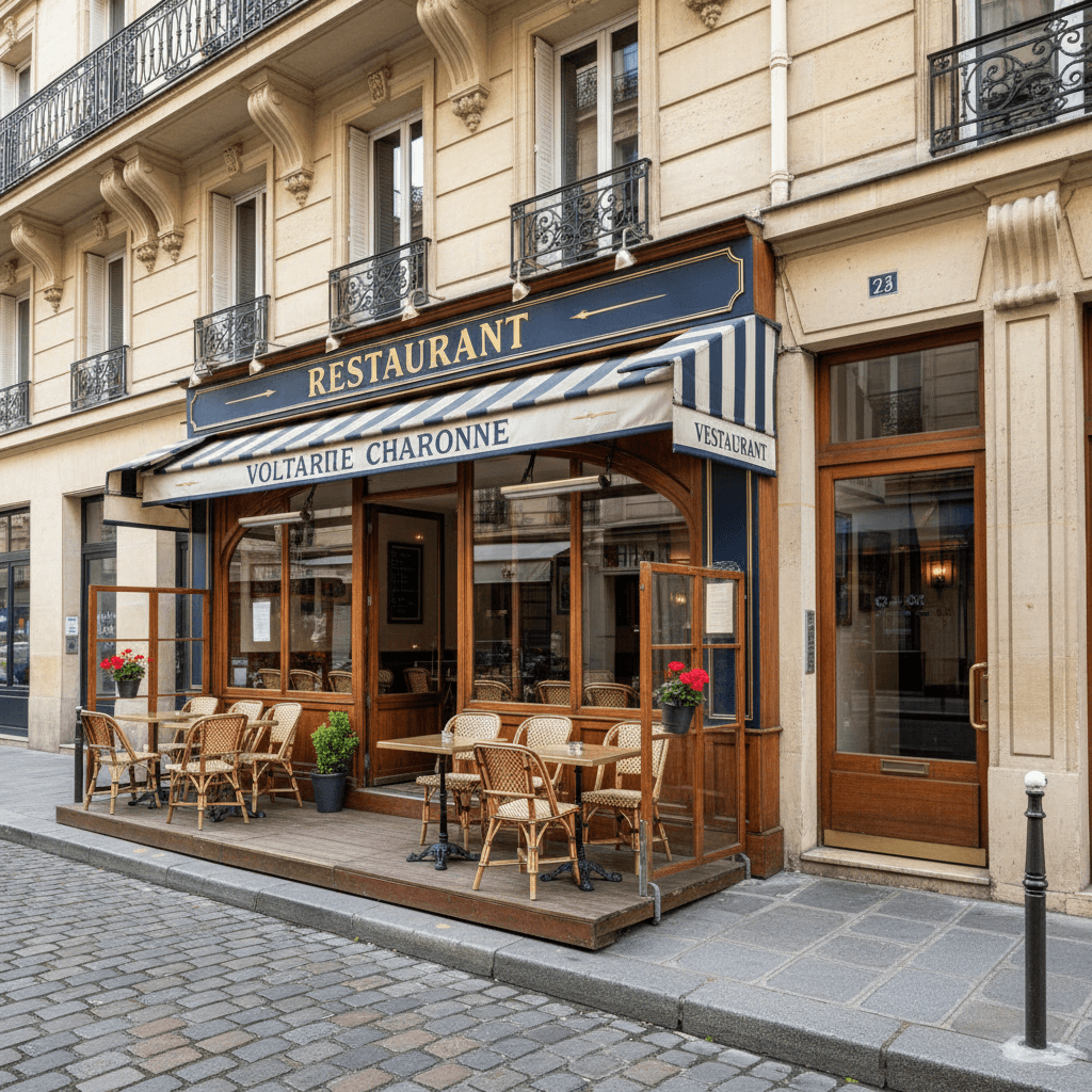 Restaurant 35 couverts à Paris : extraction - cuisine équipée