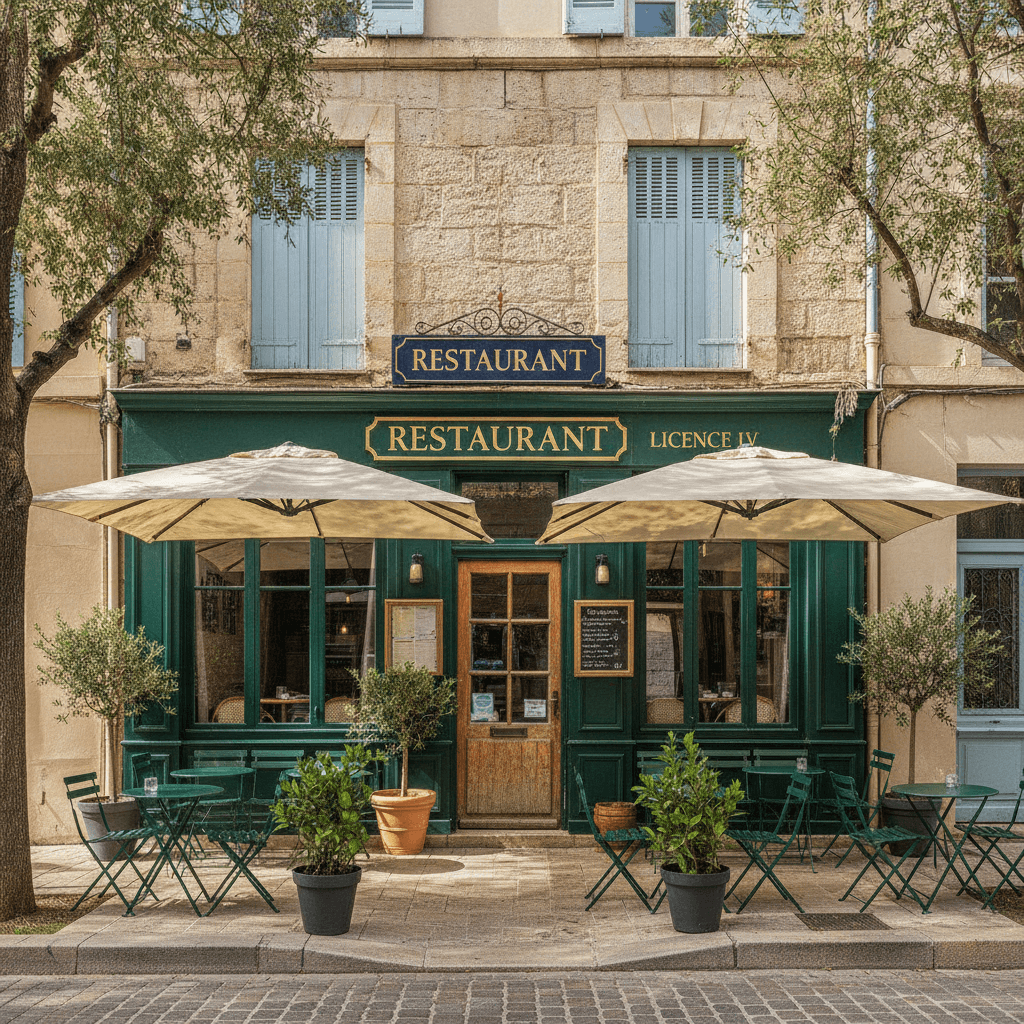 Restaurant à Marseille : terrasse - licence IV - Image 1