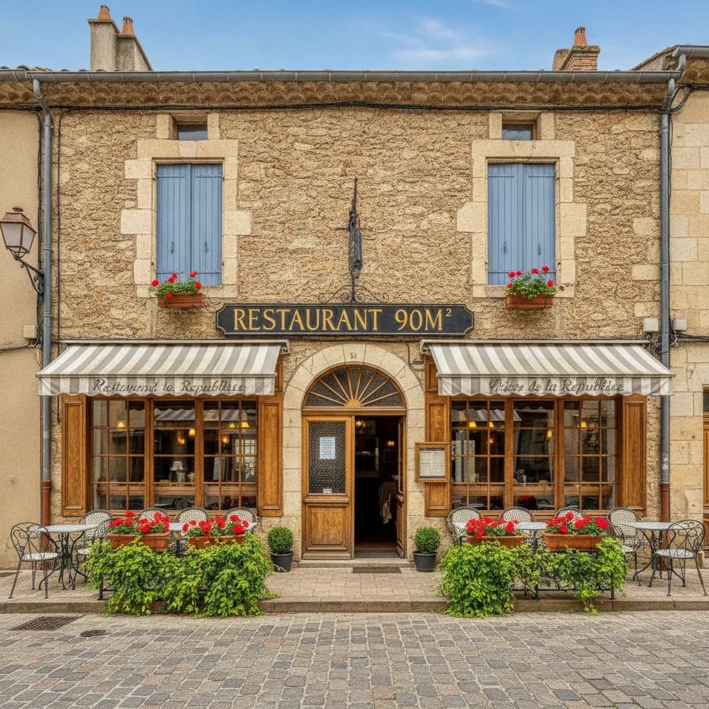 Restaurant 90m² à Caux - Image 1