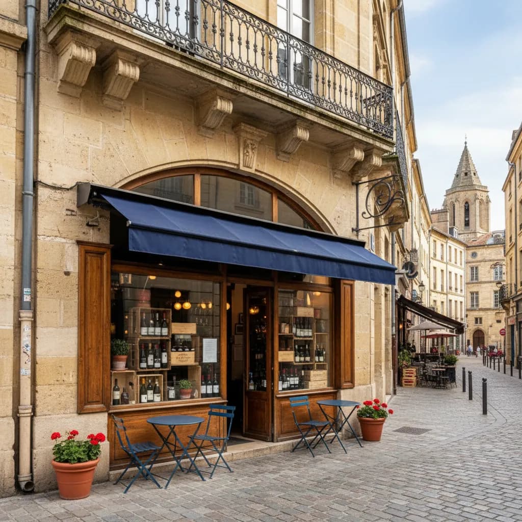 Bar-brasserie 37m² à Bordeaux : licence IV - extraction - Image 1