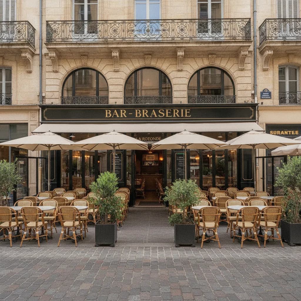 Bar-brasserie 360m² à Montpellier : terrasse - licence IV - Image 1