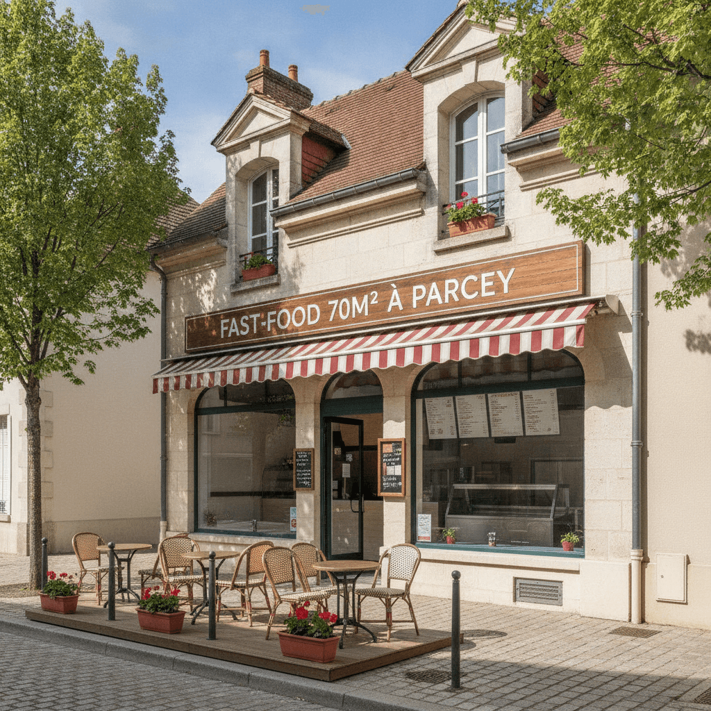 Fast-food 70m² à Parcey