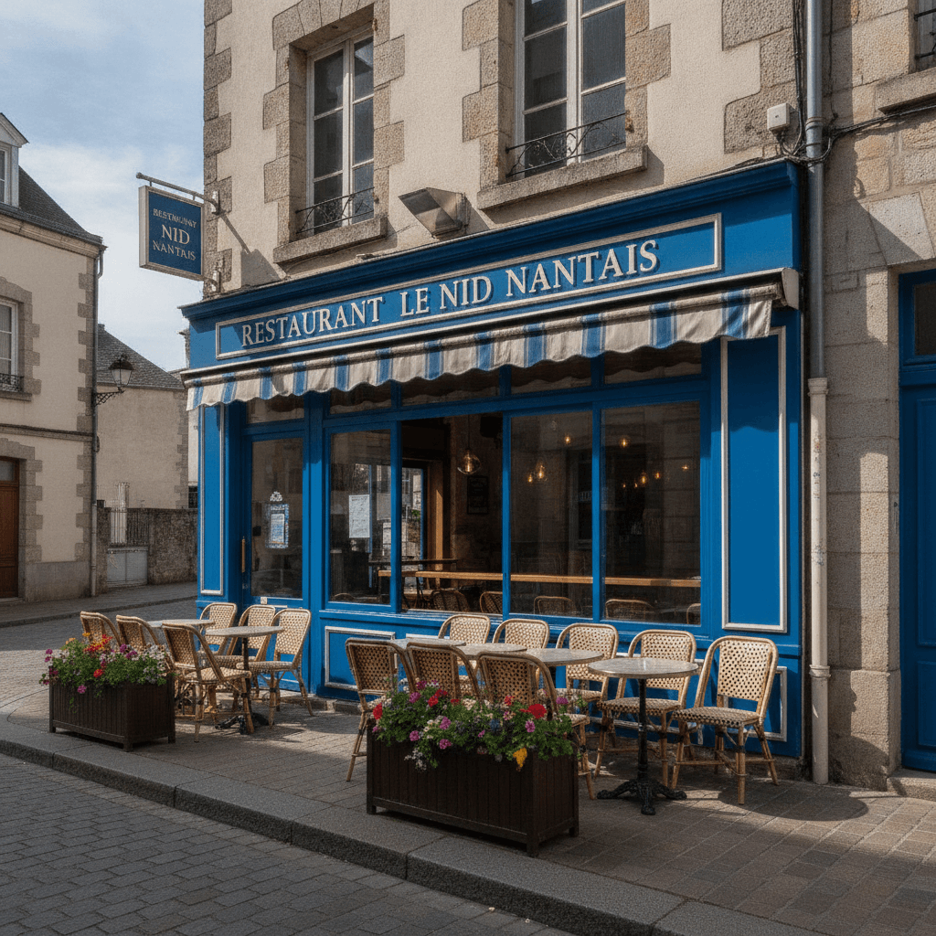 Restaurant à Nantes : terrasse - extraction