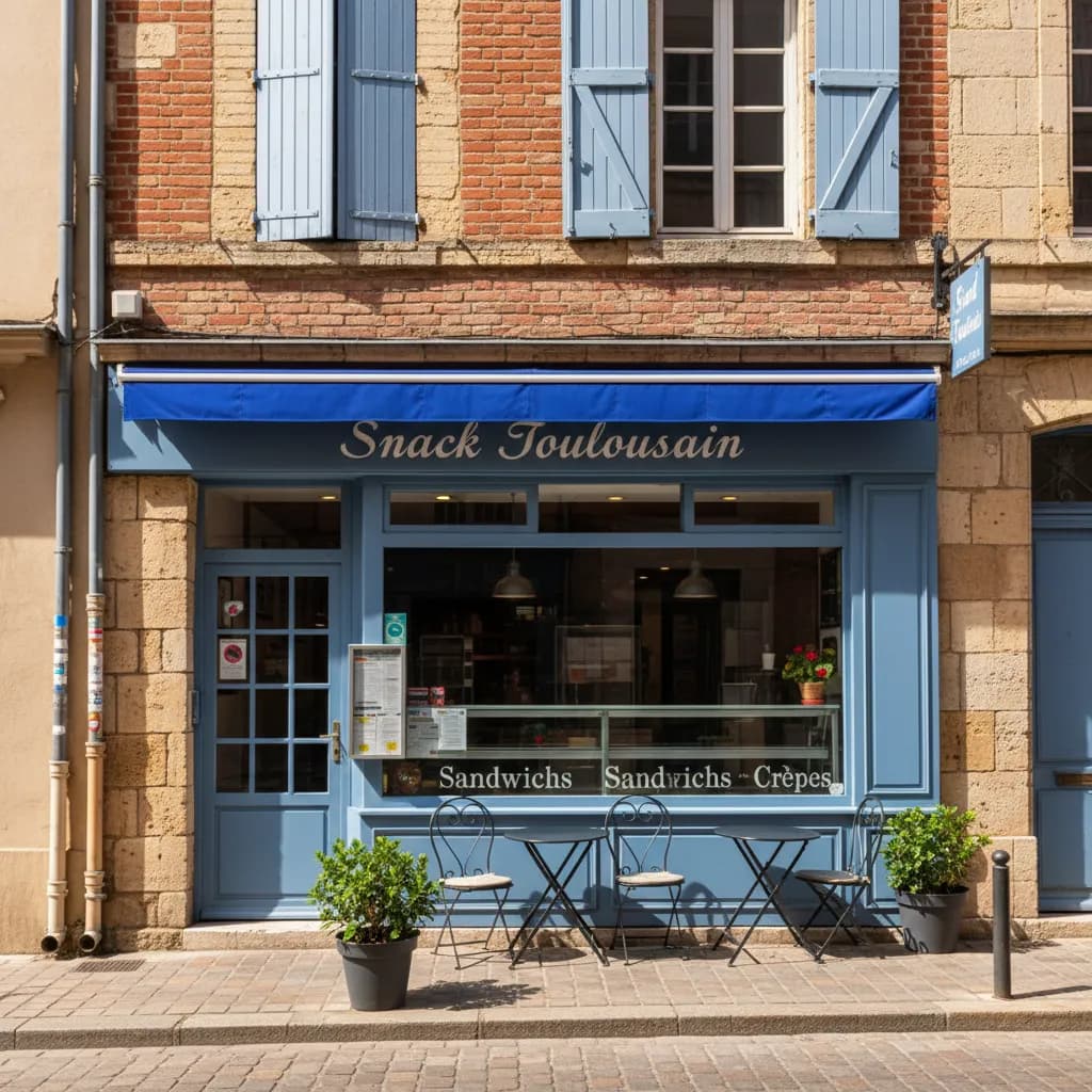 Snack à Toulouse : cuisine équipée - Image 1
