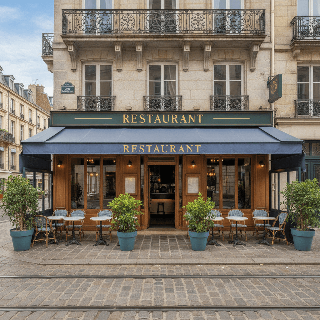 Restaurant 165m² à Nantes : terrasse - licence IV - Image 1