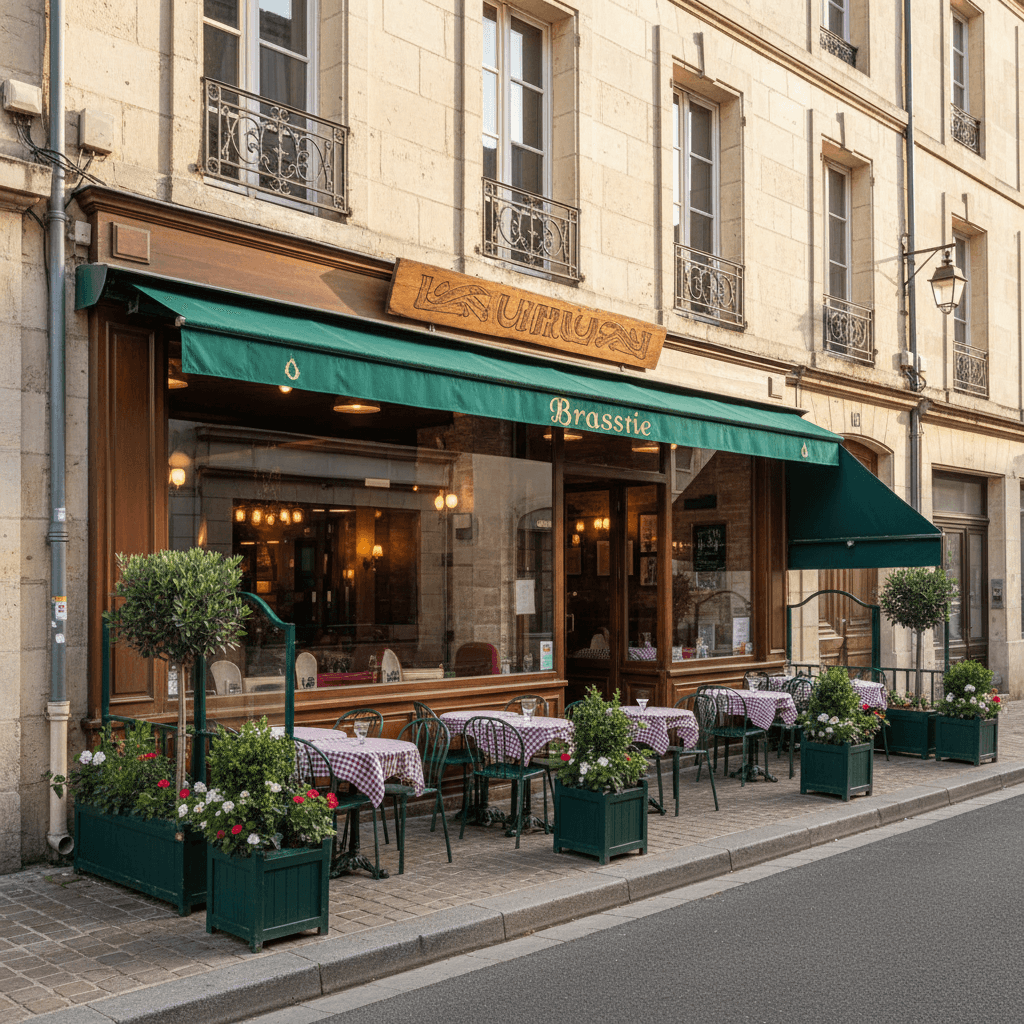 Bar-brasserie à Niort : terrasse - licence IV - Image 1