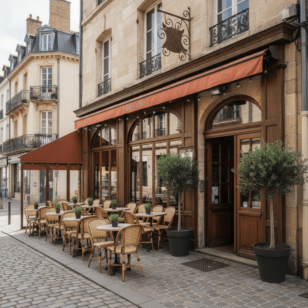Restaurant 150m² à Clermont-Ferrand : terrasse - licence IV