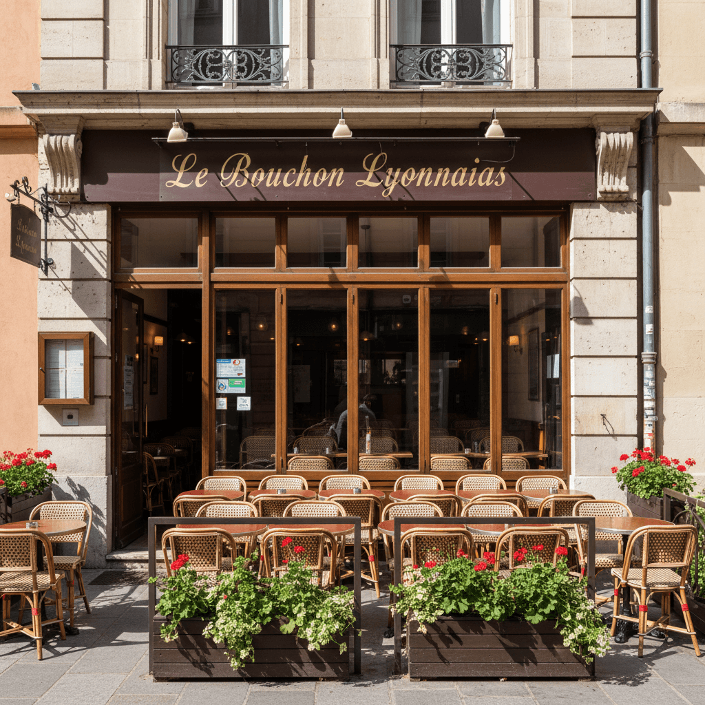 Restaurant à Lyon : terrasse - extraction