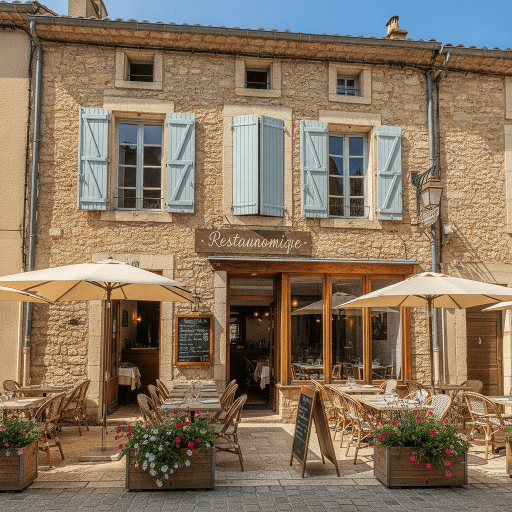 Restaurant 280m² à Quissac : terrasse - licence IV - Image 1
