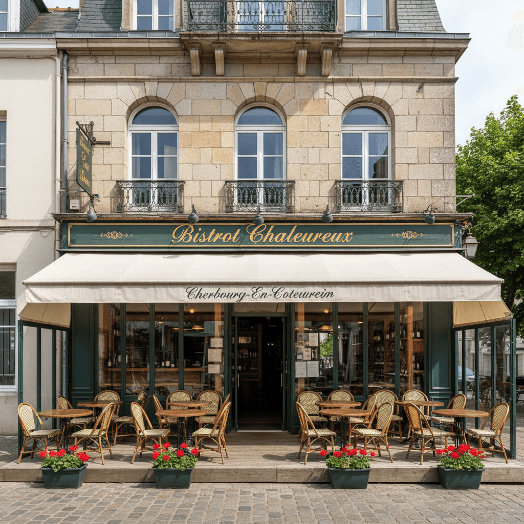 Restaurant 90m² à Cherbourg-En-Cotentin : terrasse - extraction - Image 1