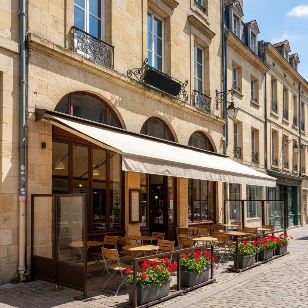 Bar-brasserie 131m² à Bordeaux : terrasse - licence IV - Image 1