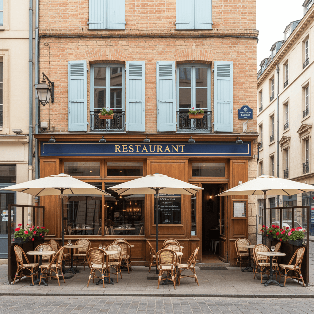 Restaurant 160m² à Toulouse : terrasse - licence IV - Image 1