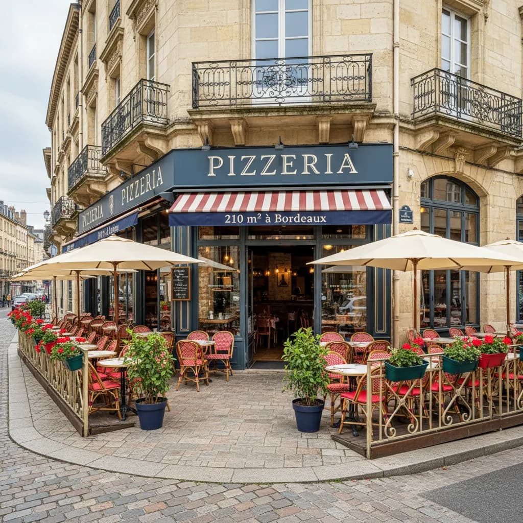 Restaurant 210m² à Bordeaux : terrasse - licence IV - Image 1