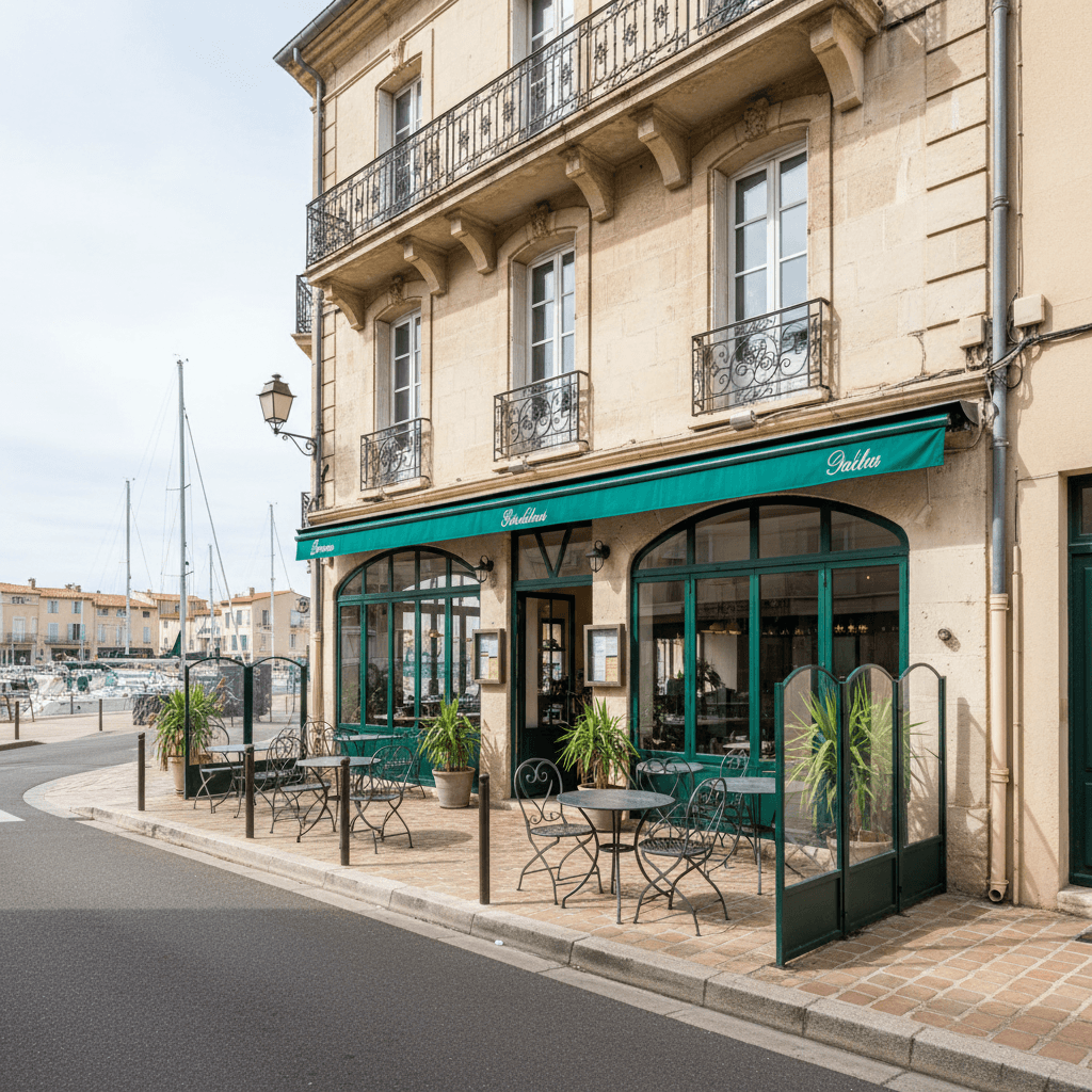 Restaurant à Agde : terrasse - licence IV - Image 1
