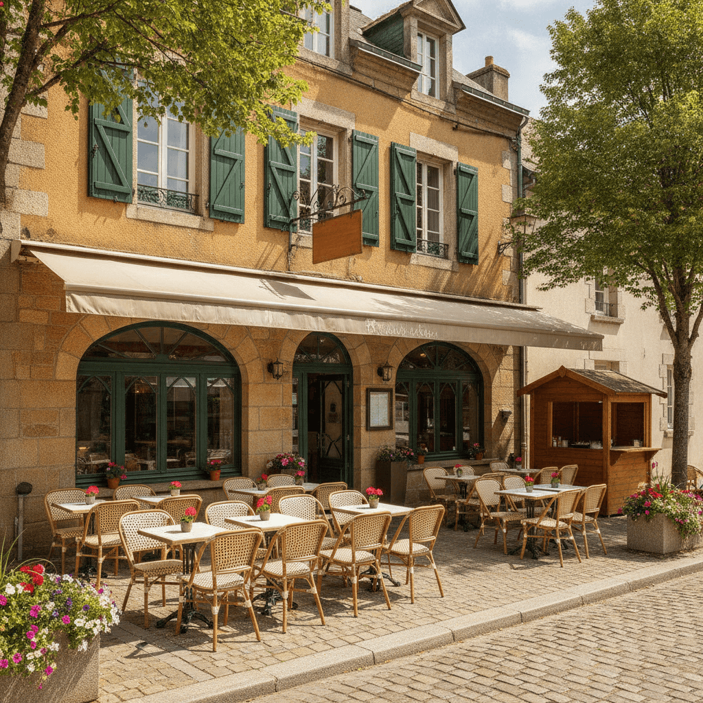 Restaurant 200m² à Pont-Scorff : terrasse - licence IV - Image 1