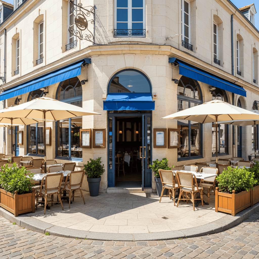 Restaurant 320m² à La Rochelle : terrasse - licence IV - Image 1