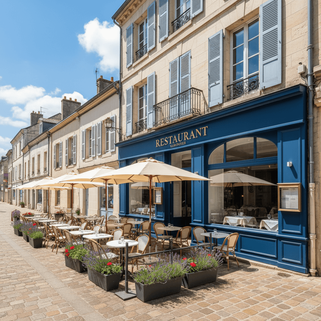 Restaurant à Lacanau : terrasse - licence IV - Image 1