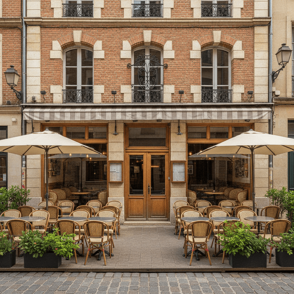 Bar-brasserie 120m² à Toulouse : terrasse - licence IV - Image 1
