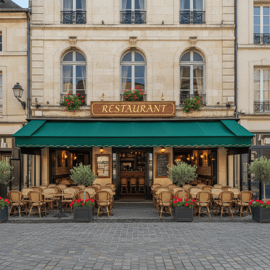 Restaurant 200m² à Châlons-en-Champagne : terrasse - licence IV