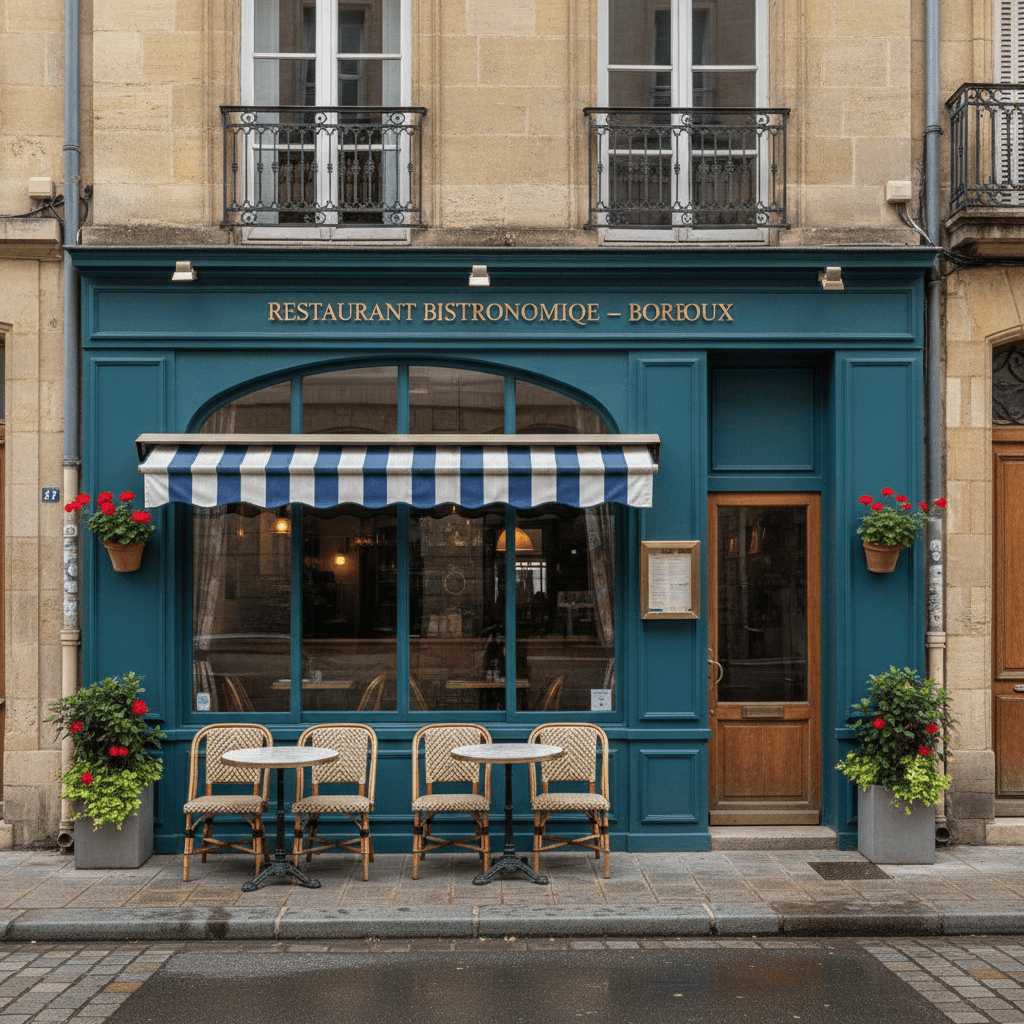 Restaurant 50m² à Bordeaux : extraction - cuisine équipée - Image 1
