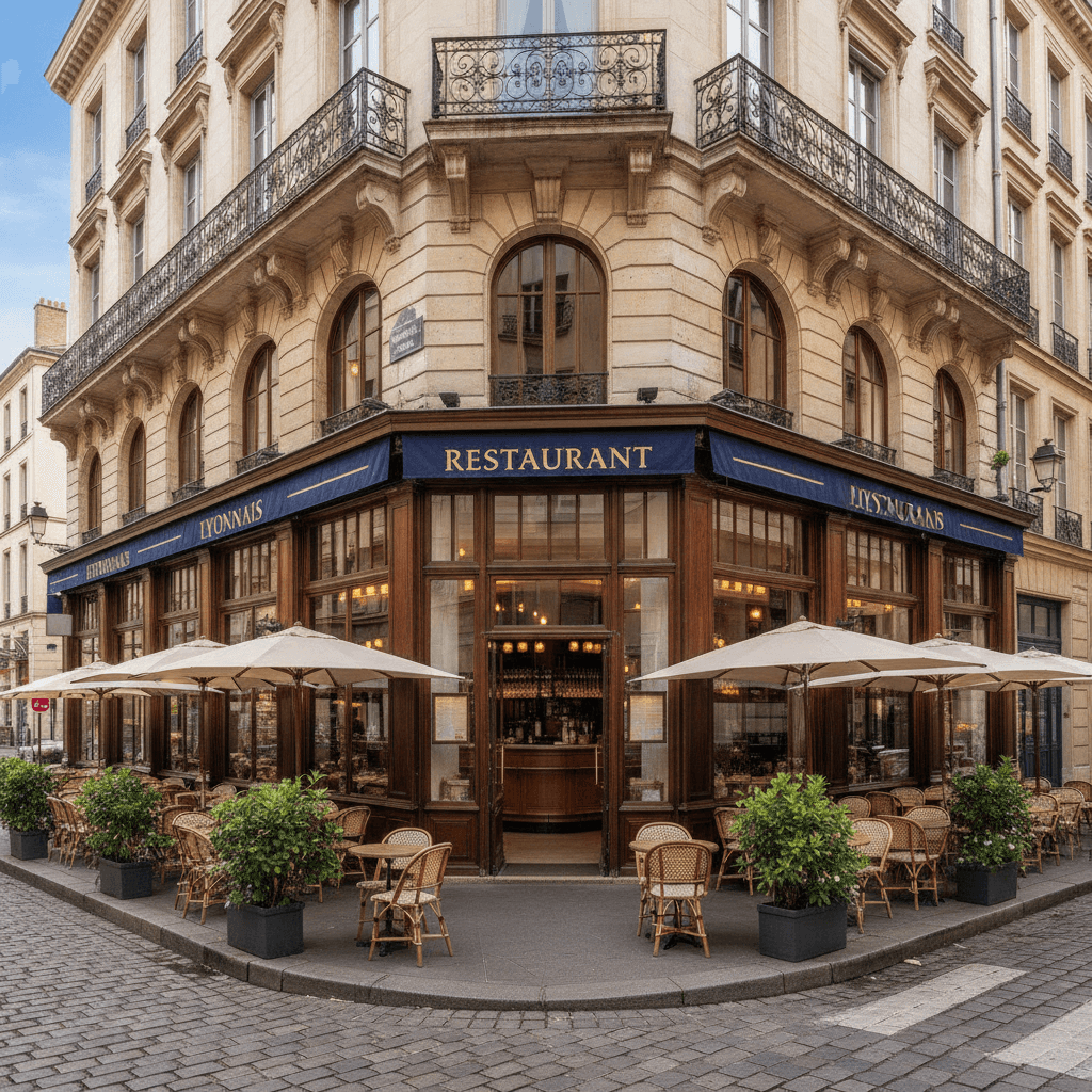 Restaurant 236m² à Lyon : terrasse - licence IV - Image 1